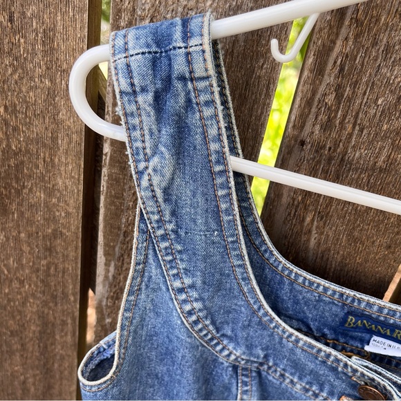 Banana Republic Vintage 90’s Y2K Denim Full Button Down Sleeveless Dress Sz 4 - Picture 12 of 16